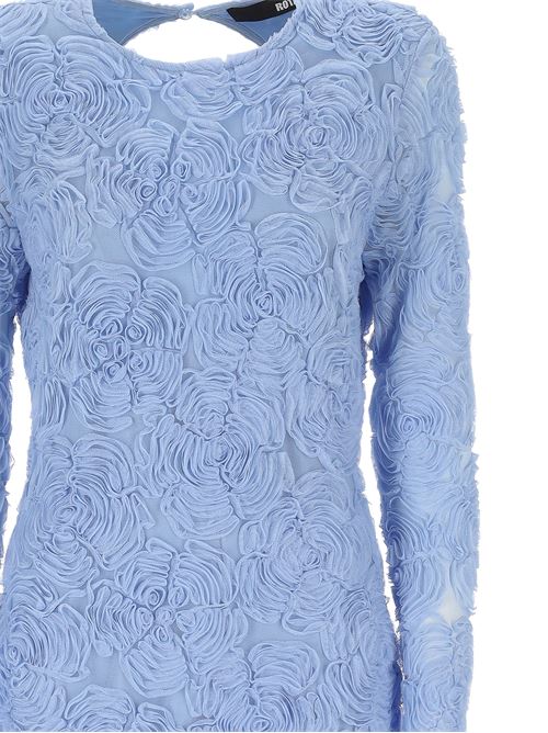 Sky blue lace dress ROTATE BIRGERCHR | 1136132322BCR17872322